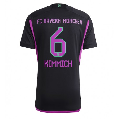Dres Bayern Munich Joshua Kimmich #6 Gostujuci 2023-24 Kratak Rukav